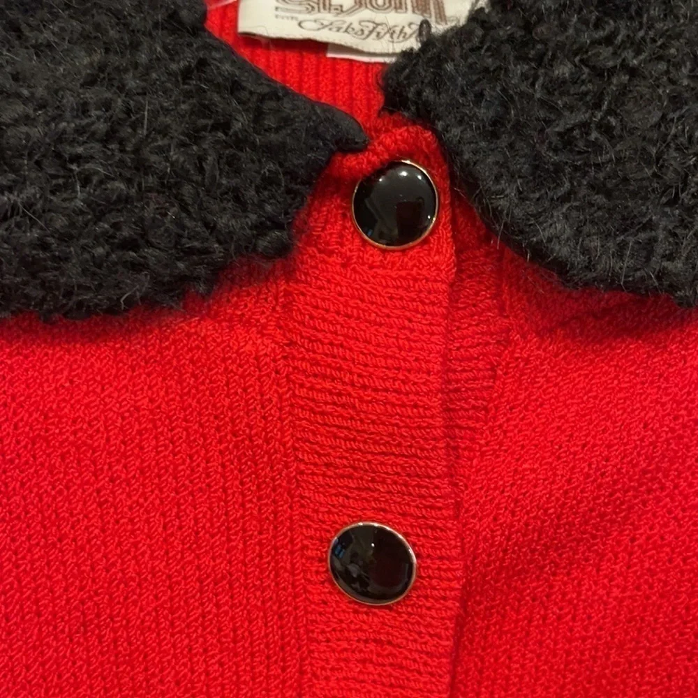 Aa: Vintage St John For Saks Fifth Ave Cardigan - Picture 4 of 13